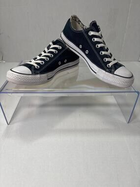 Converse All Star Black Canvas Low-Top Sneakers Women's 8
